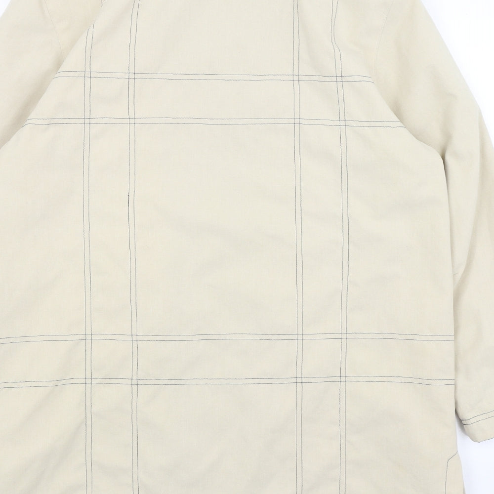 Bonmarché Womens Beige Overcoat Coat Size 12