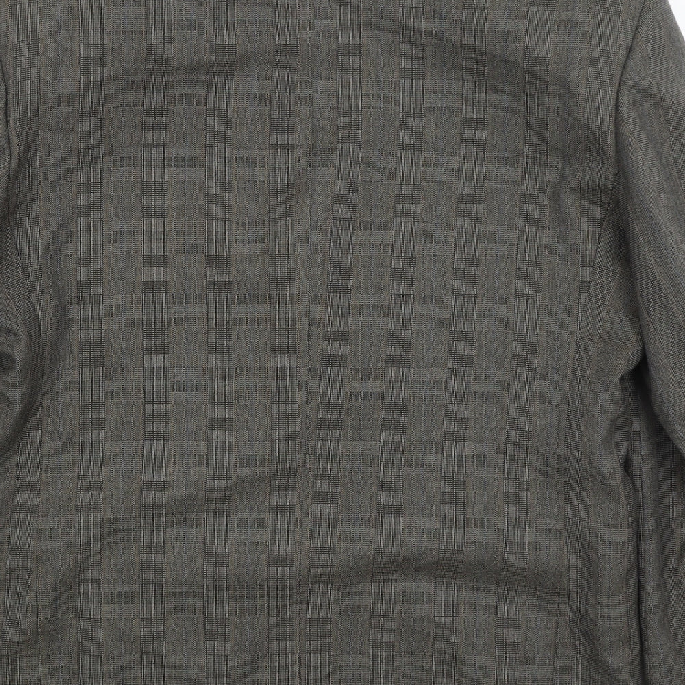 Zini Mens Green Jacket Blazer Size M