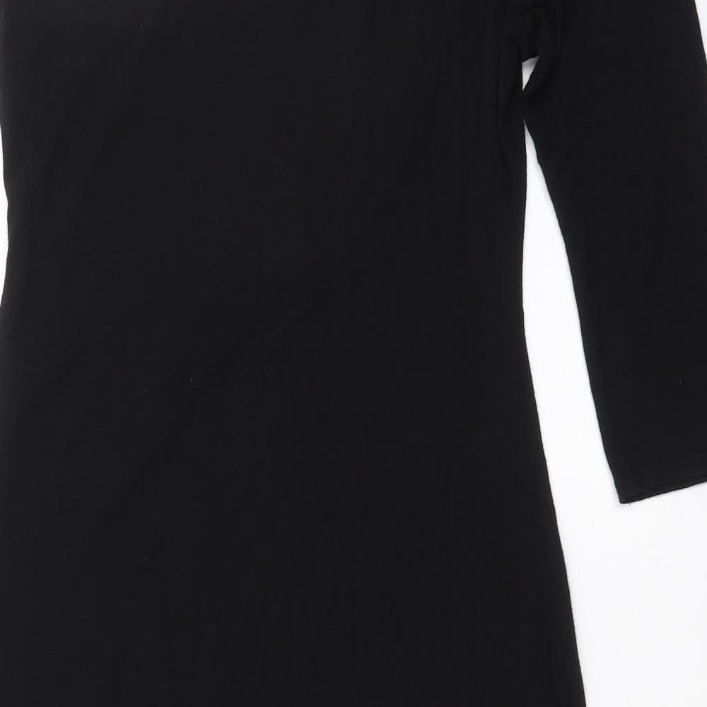New Look Womens Black Mini Size 14