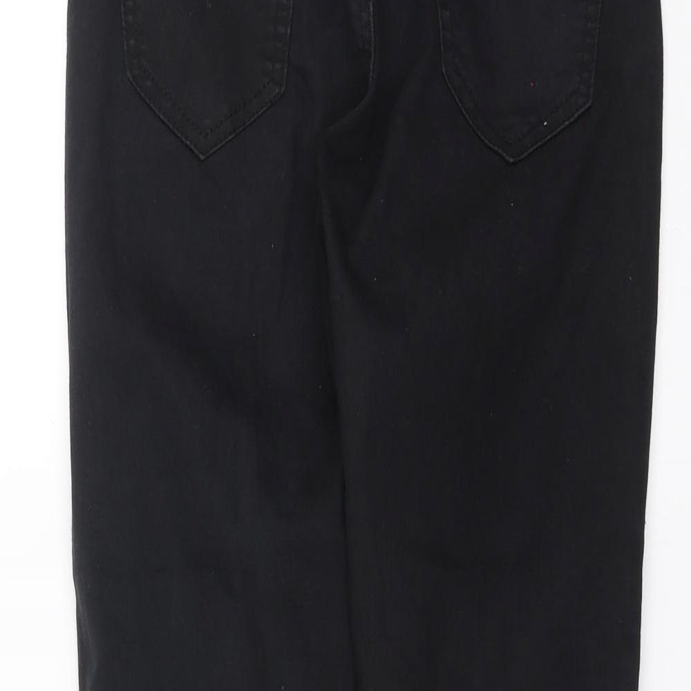 MISS RJ Womens Black Denim Skinny Jeans Size 6 L25 in