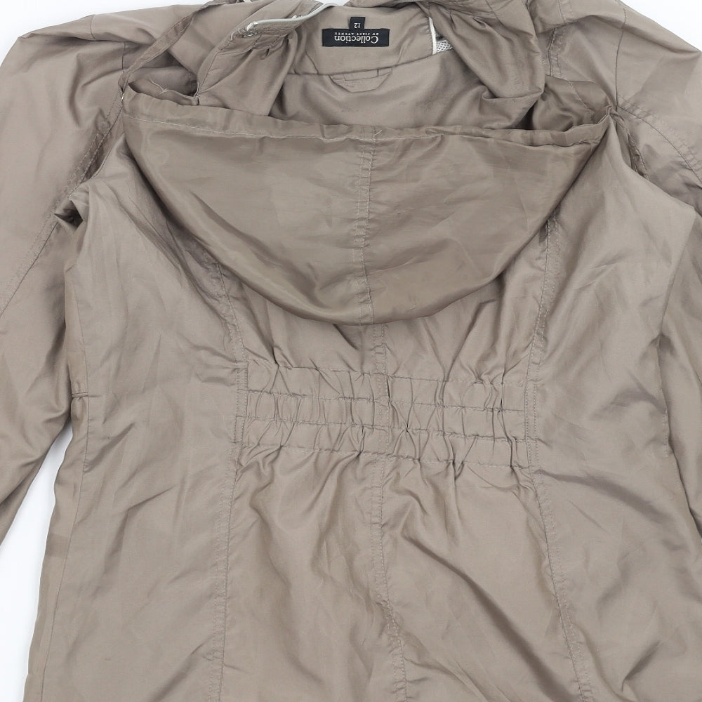 Collection by First Avenue Womens Beige Jacket Size 12