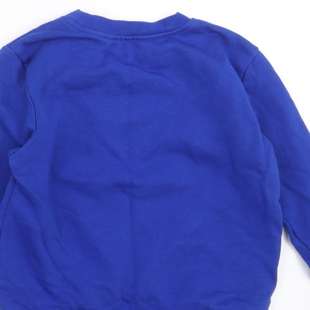 George Boys Blue Pullover Sweatshirt Size 5-6 Years