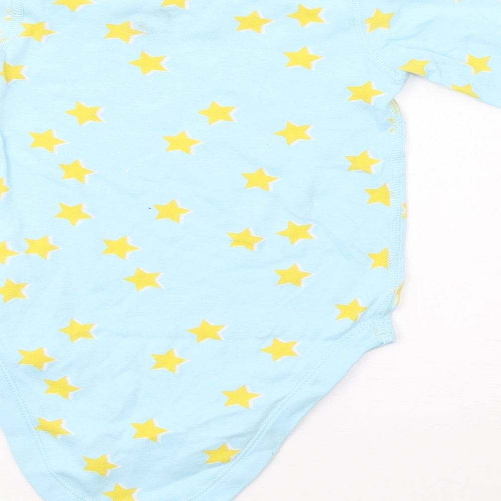 Marks & Spencer Boys Blue Polka Dot Pullover Sweatshirt Size 2-3 Years