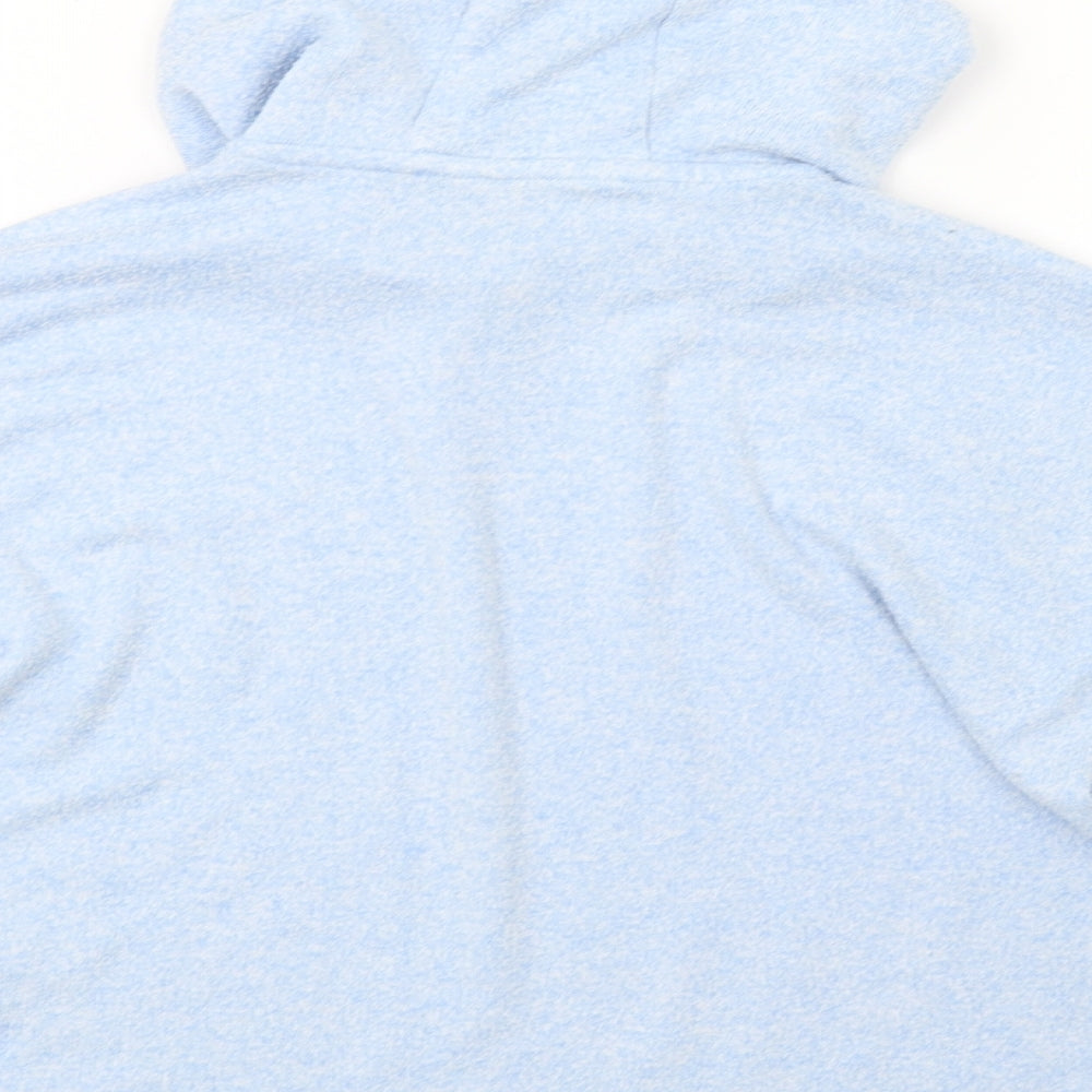 Marks & Spencer Boys Blue Pullover Hoodie Size 9-10 Years