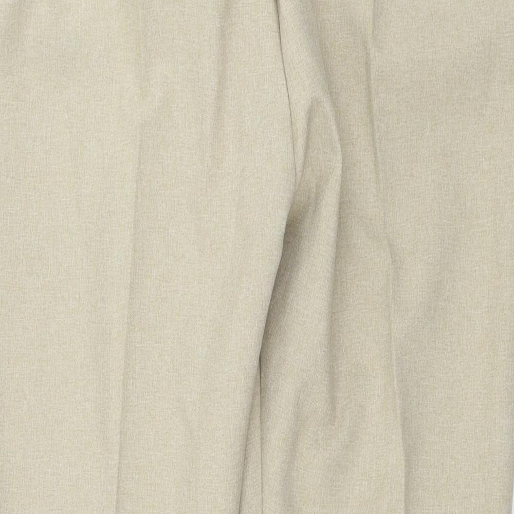 Preworn Womens Beige Trousers Size 10 L24 in