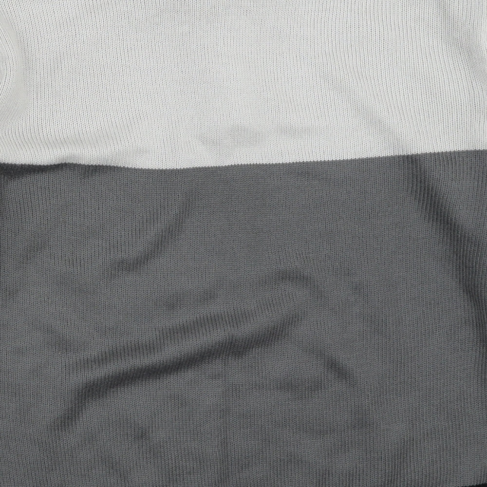 Andre De Brett Womens Grey Pullover Jumper Size 12