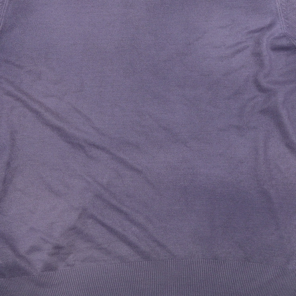 Marks & Spencer Womens Purple Pullover Jumper Size 12