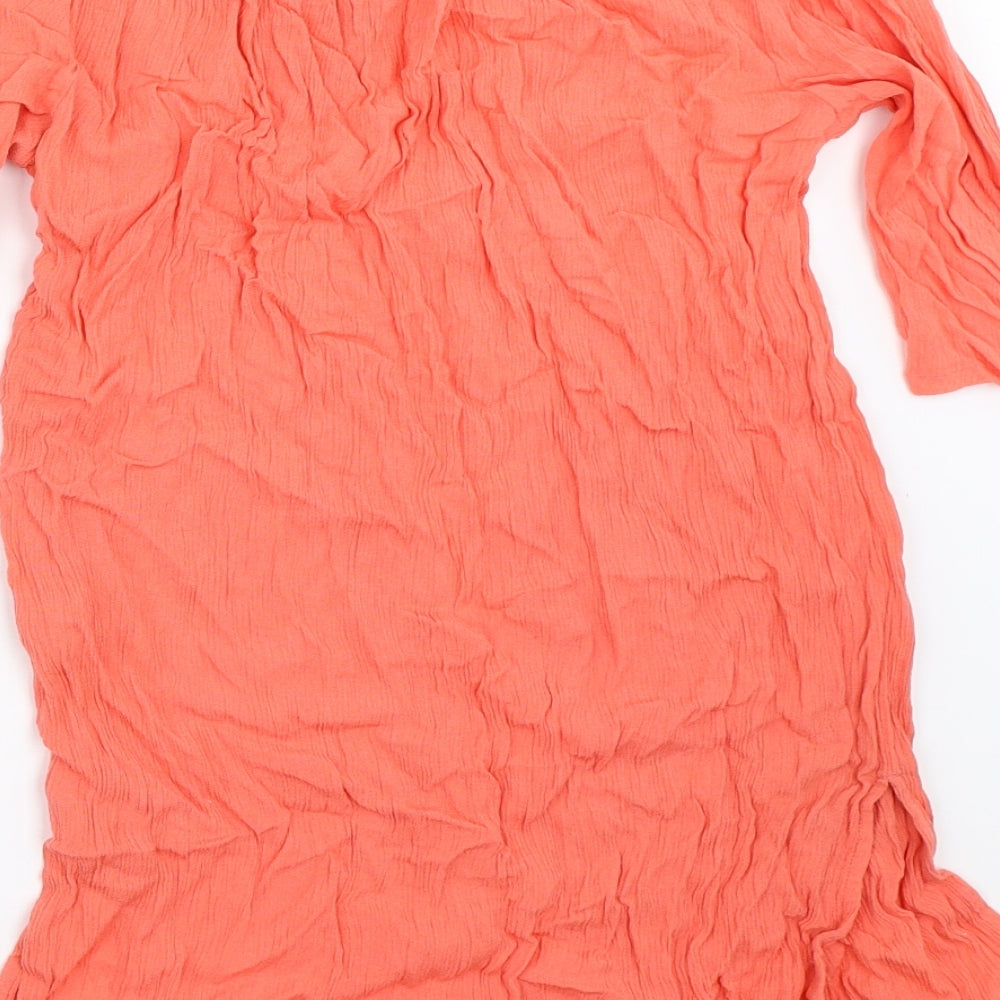 New Look Womens Pink Basic Blouse Size S