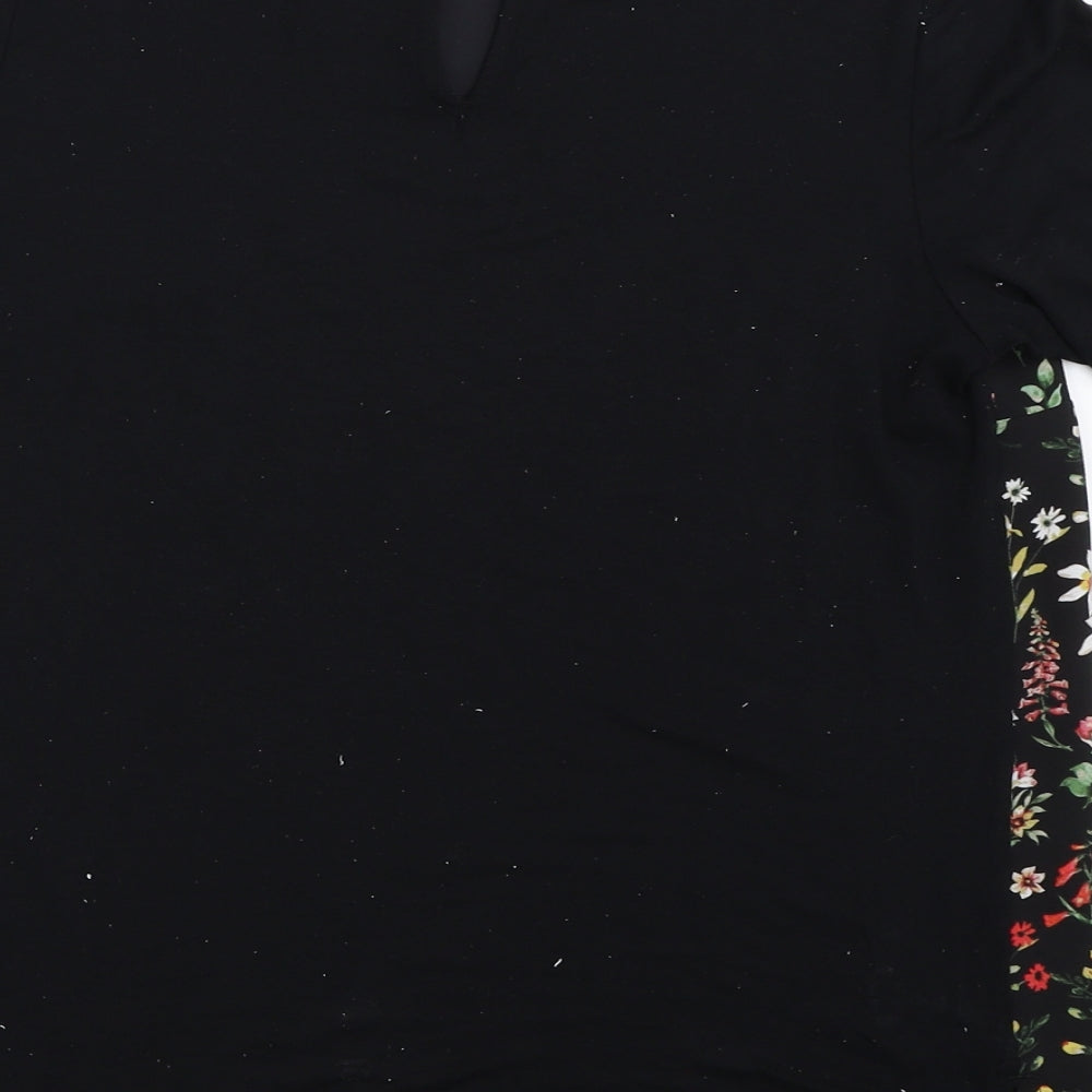Per Una Womens Black Basic Blouse Size 12