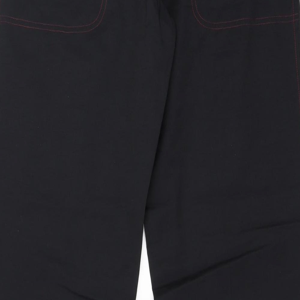 Mo Womens Black Trousers Size 12 L31 in