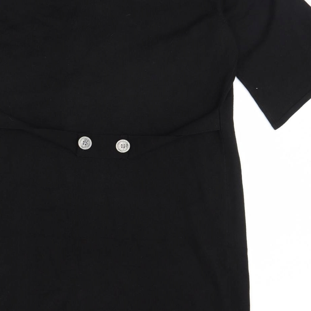 Marbel Womens Black Jacket Size M