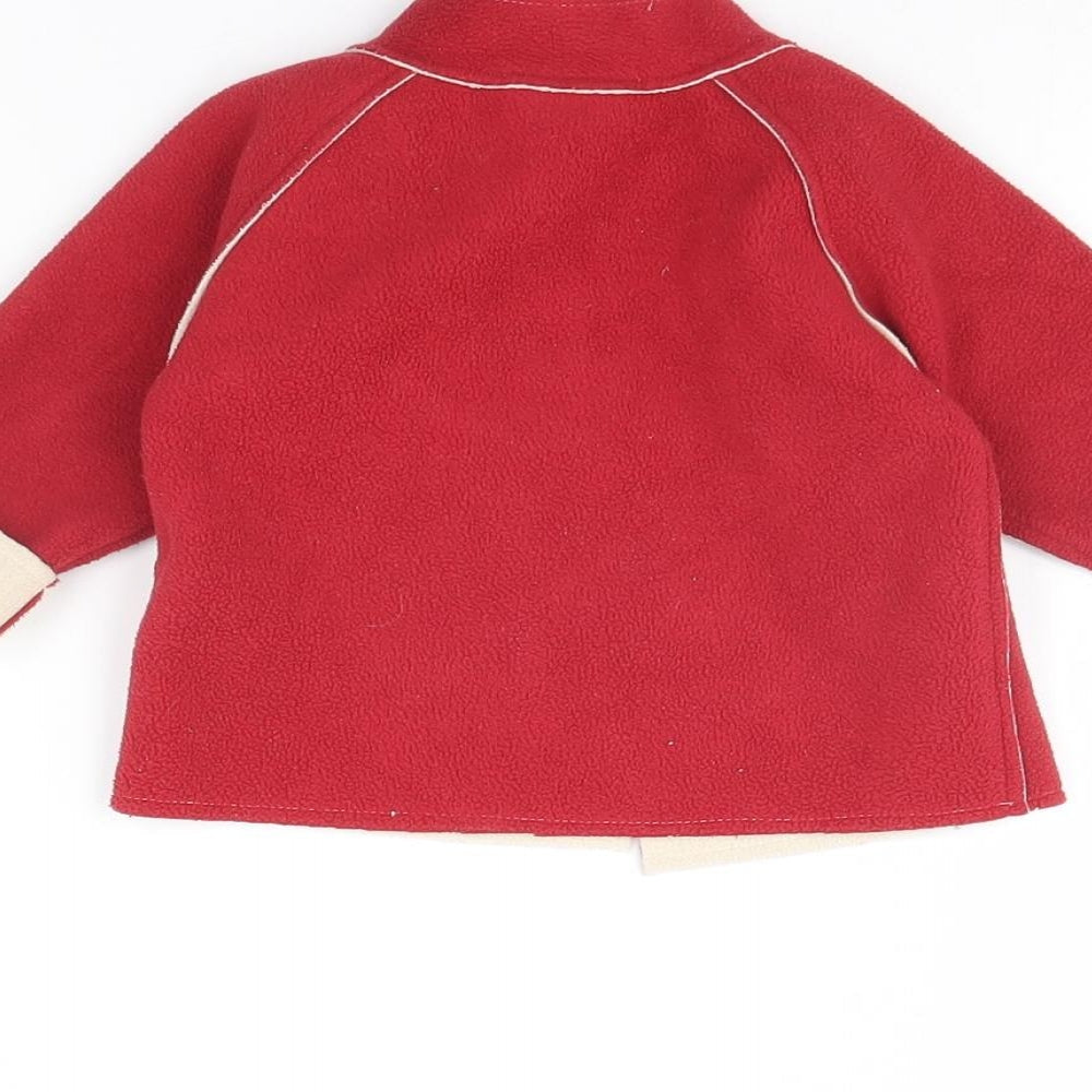 Vitamins Baby Red Jacket Size 6-9 Months