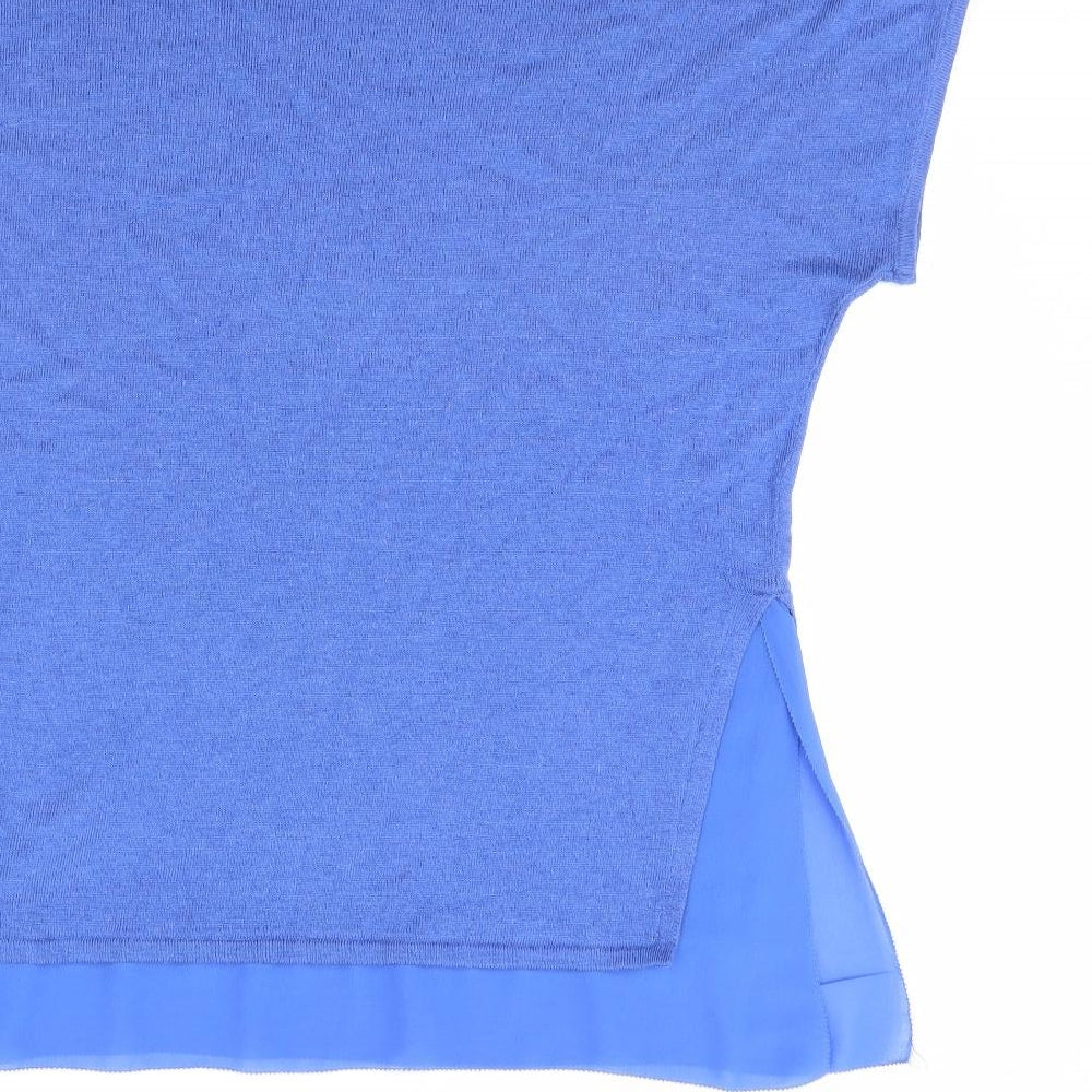 Warehouse Womens Blue Pullover Jumper Size 10