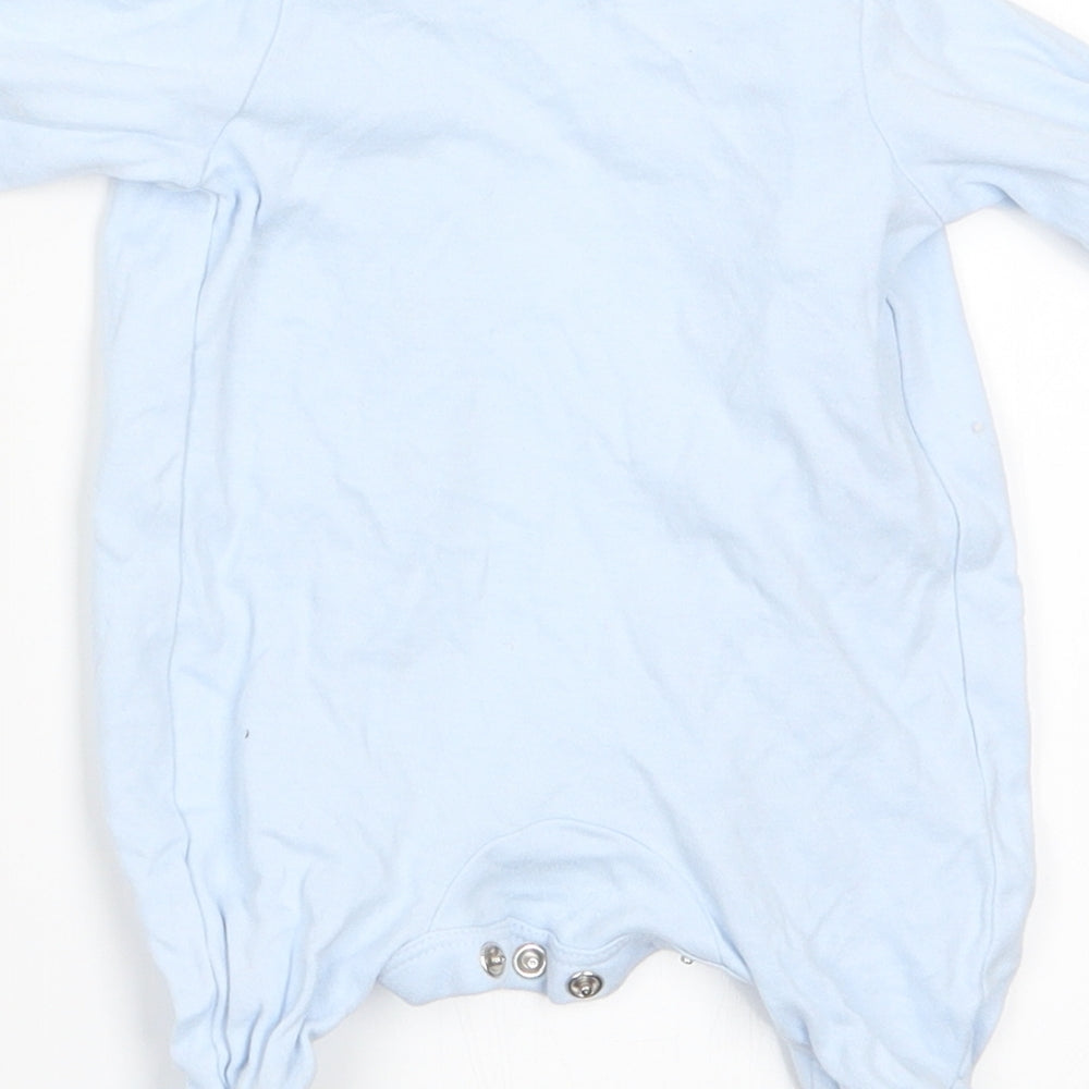 Mothercare Boys Blue Babygrow One-Piece Size 0-3 Months