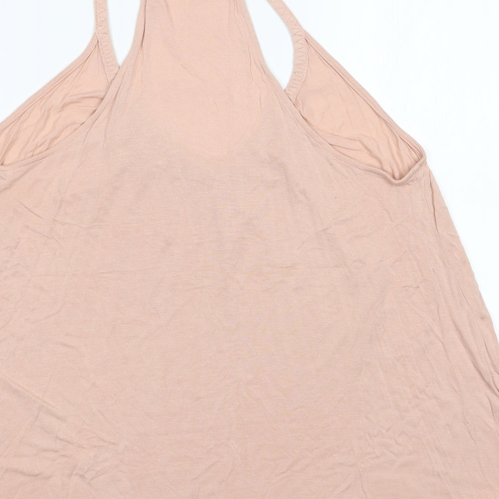 H&M Womens Pink Camisole T-Shirt Size 8
