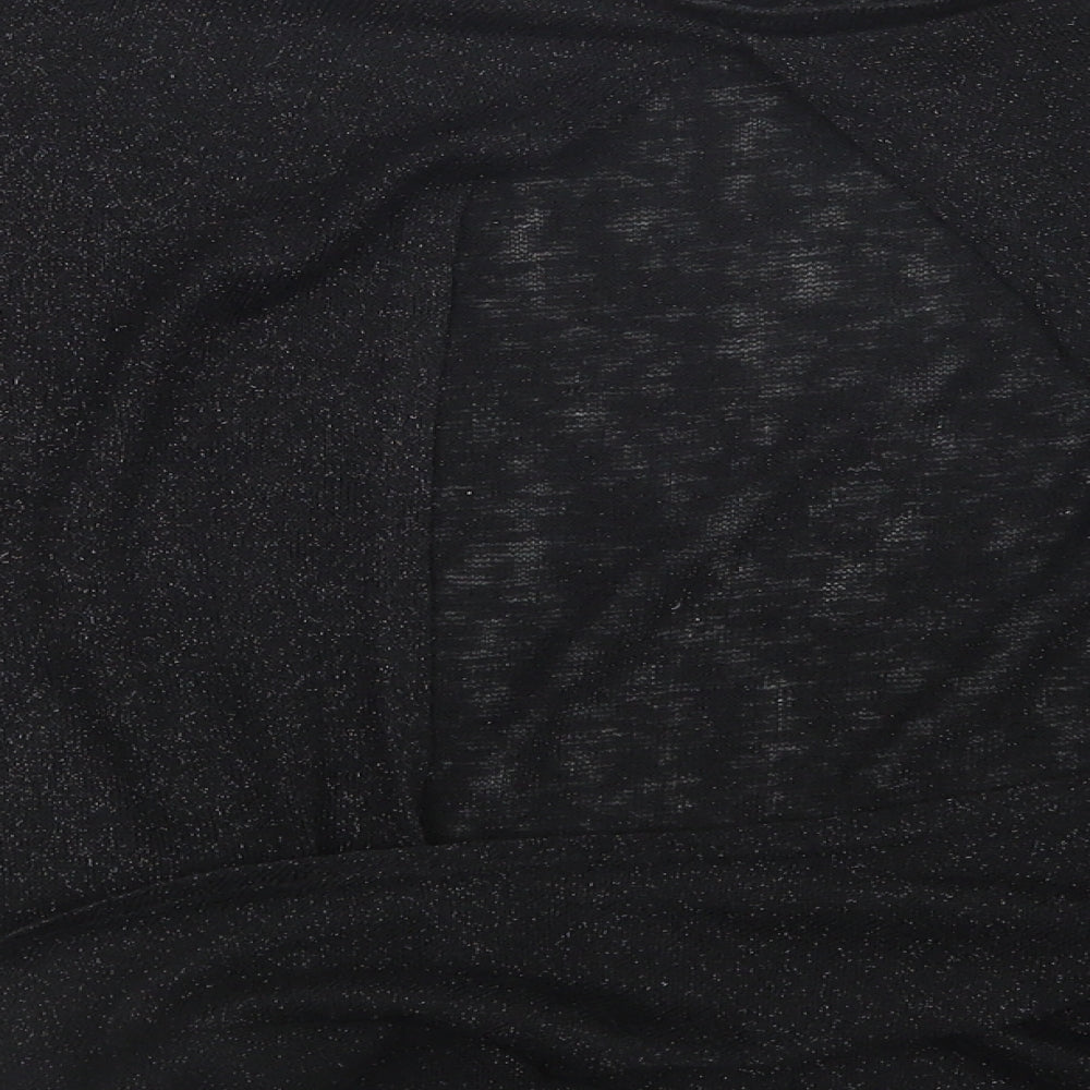 River Island Womens Black Basic Blouse Size 6