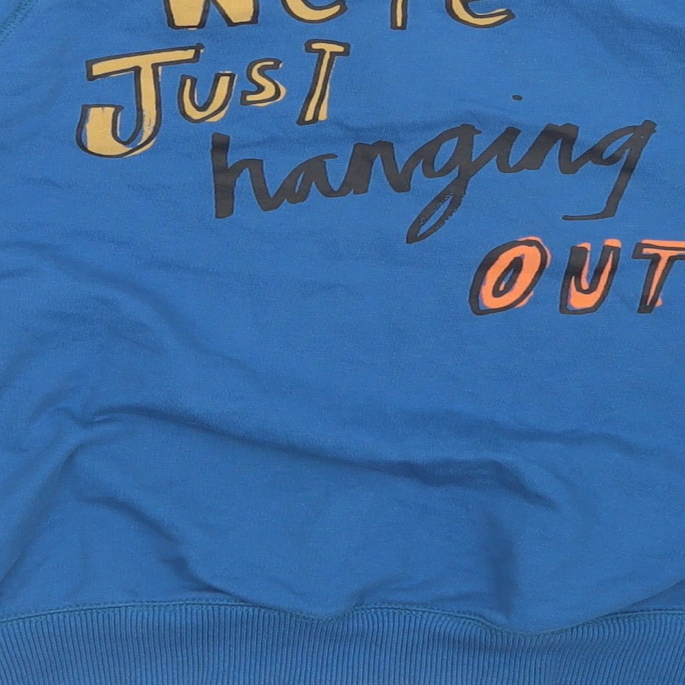 NEXT Boys Blue Pullover Sweatshirt Size 11 Years