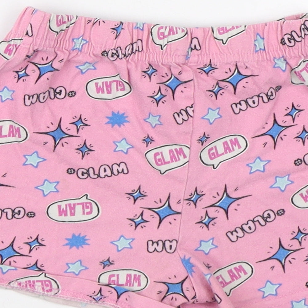 Nutmeg Girls Pink Pyjama Pants Size 5-6 Years