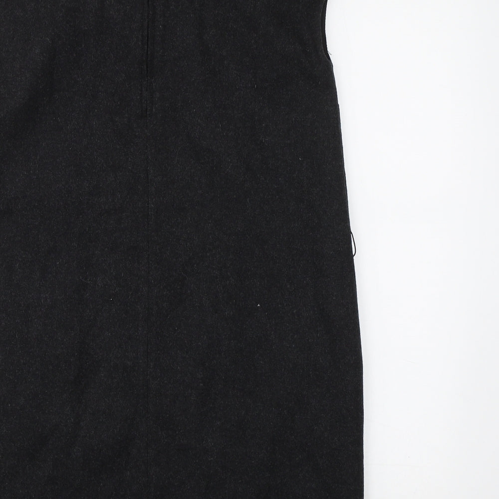 MNG Womens Grey Pencil Dress Size S