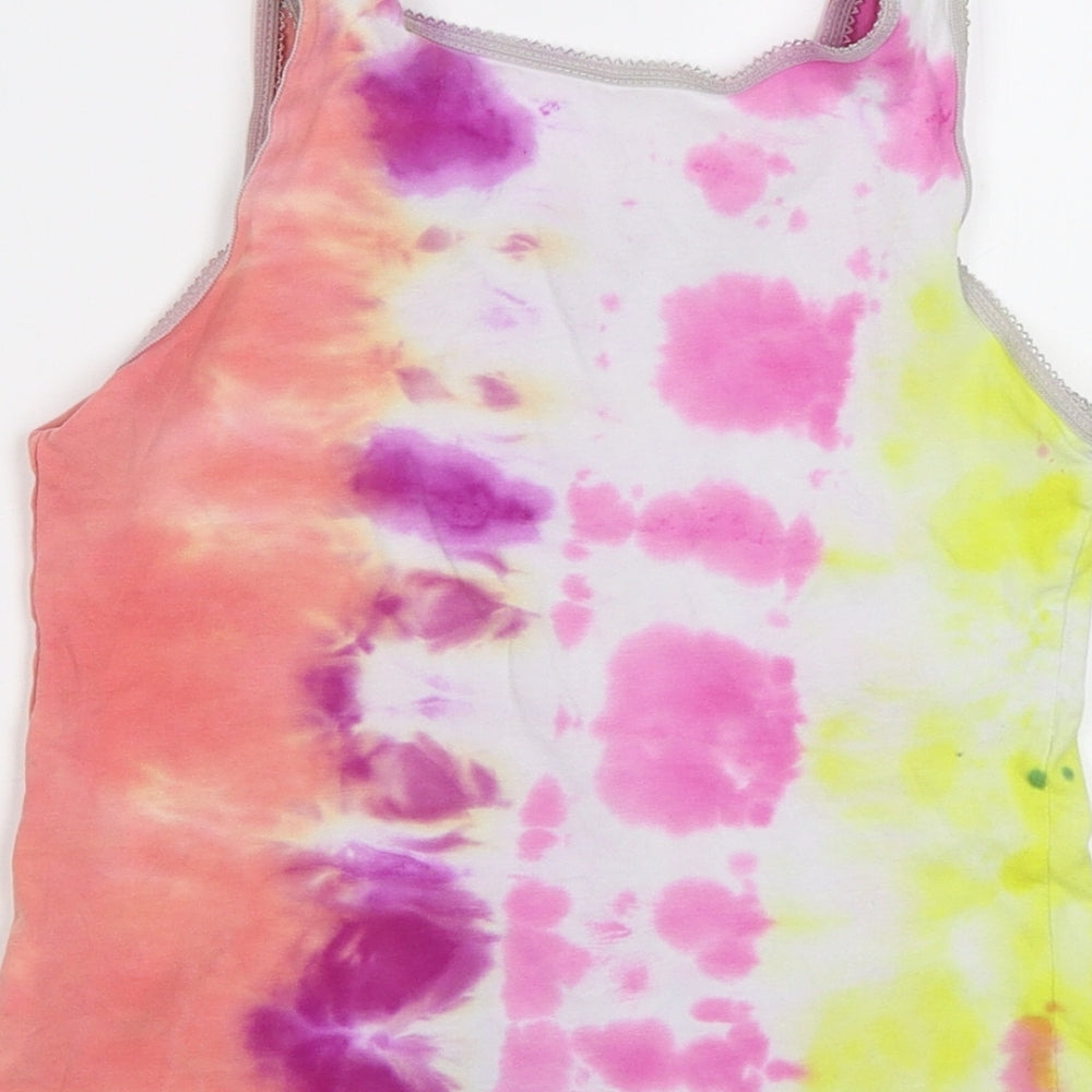 George Girls Multicoloured Batik Basic Tank Size 6-7 Years