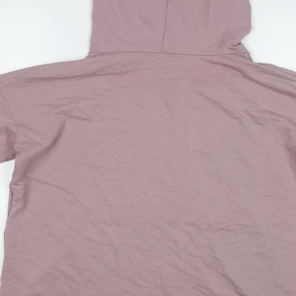 Select Womens Pink Pullover Hoodie Size S