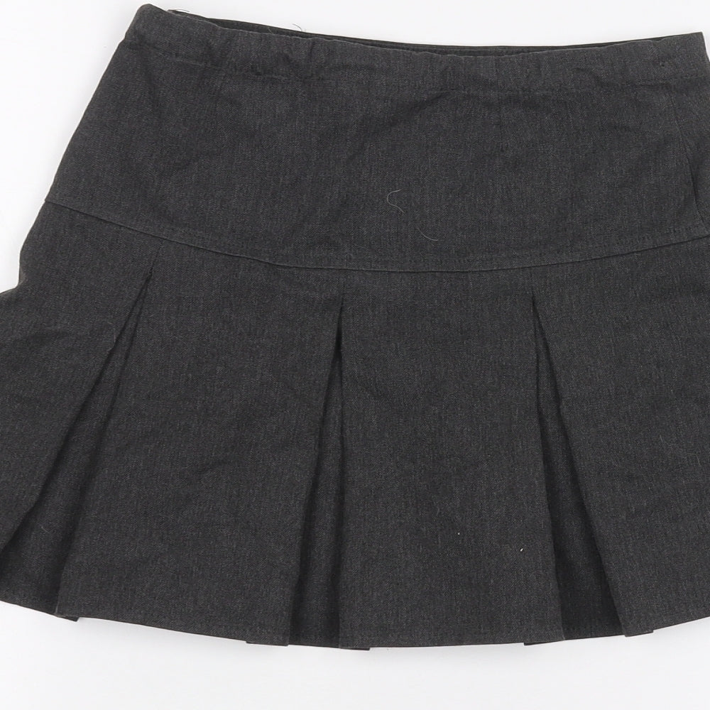 NEXT Girls Grey A-Line Skirt Size 7 Years