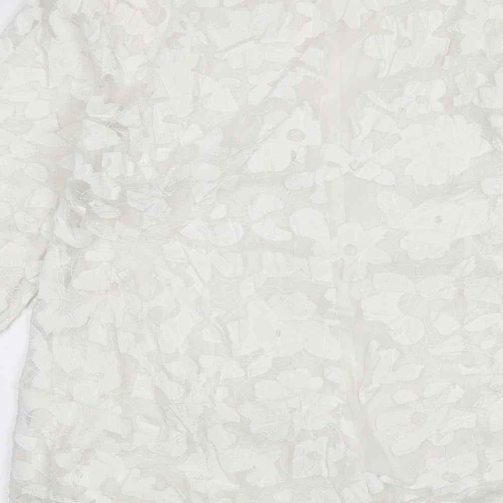 Brighton Womens White Jacket Size 14