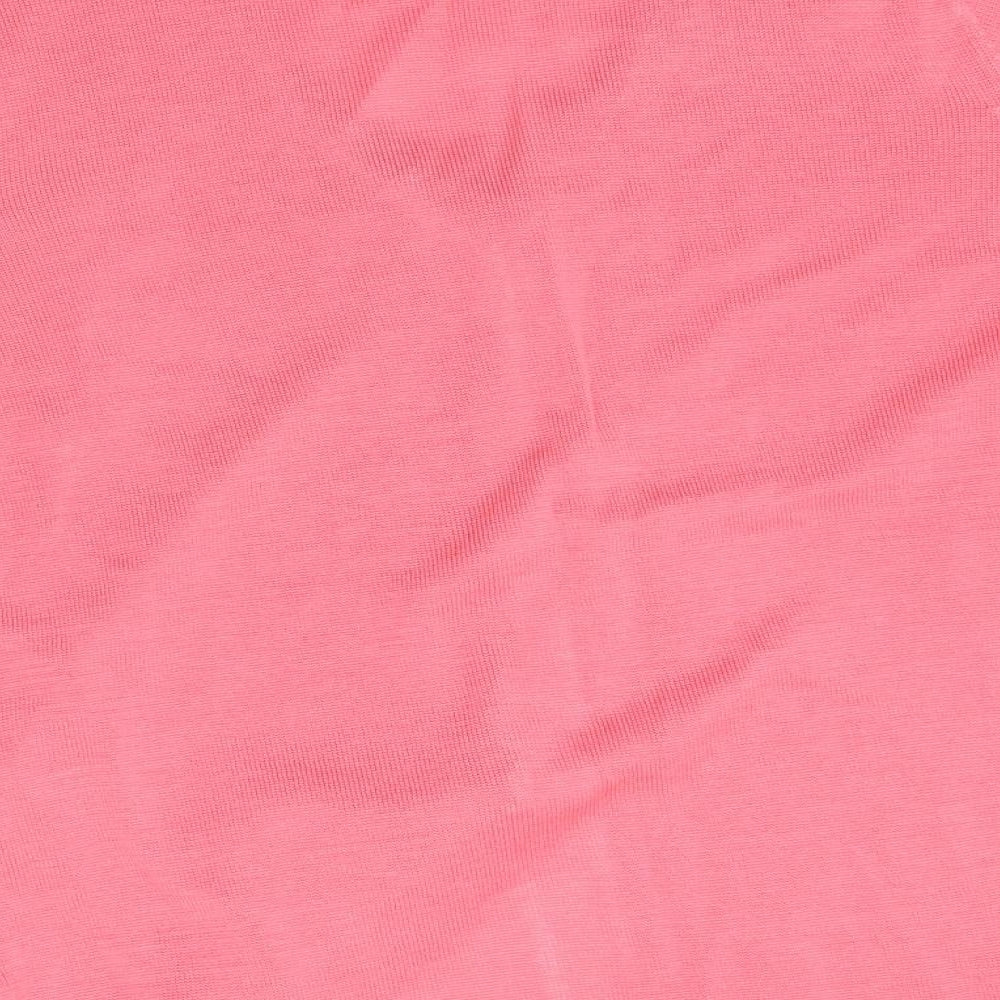 Bonmarché Womens Pink Cardigan Jumper Size M