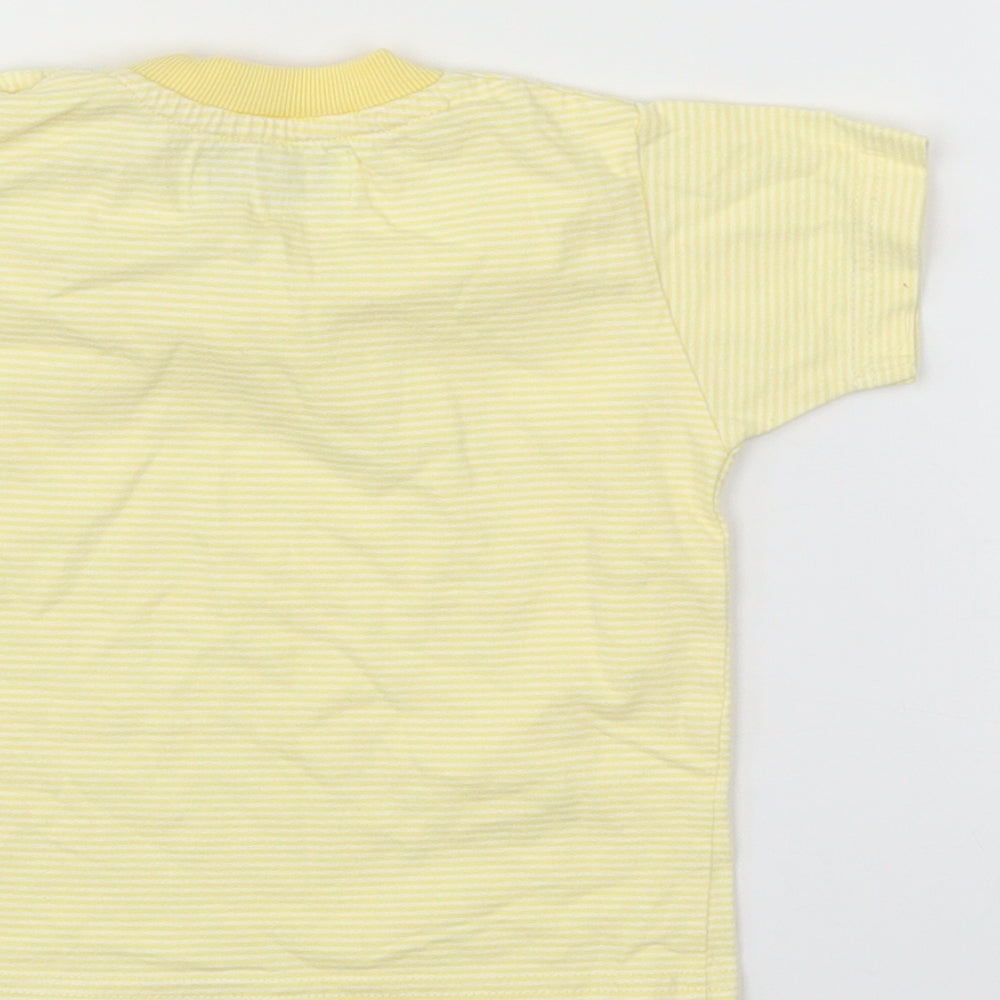 Early days Boys Yellow Striped Basic Casual Size 6-9 Months