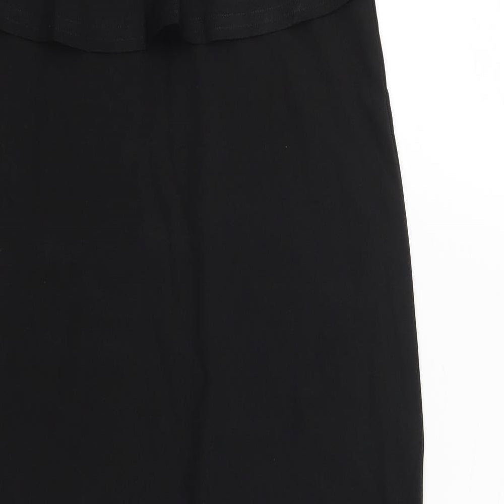 Missguided Womens Black Bodycon Size 10