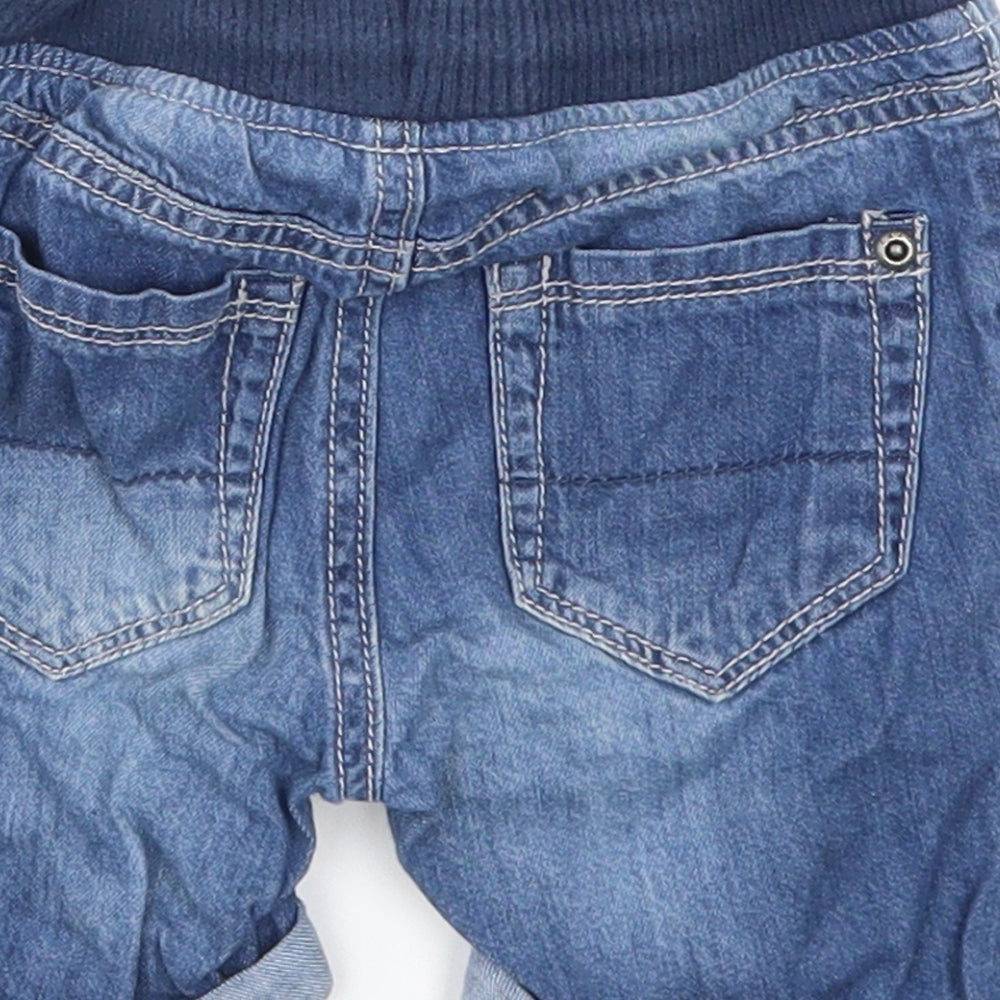 TU Boys Blue Denim Cropped Jeans Size 12-18 Months