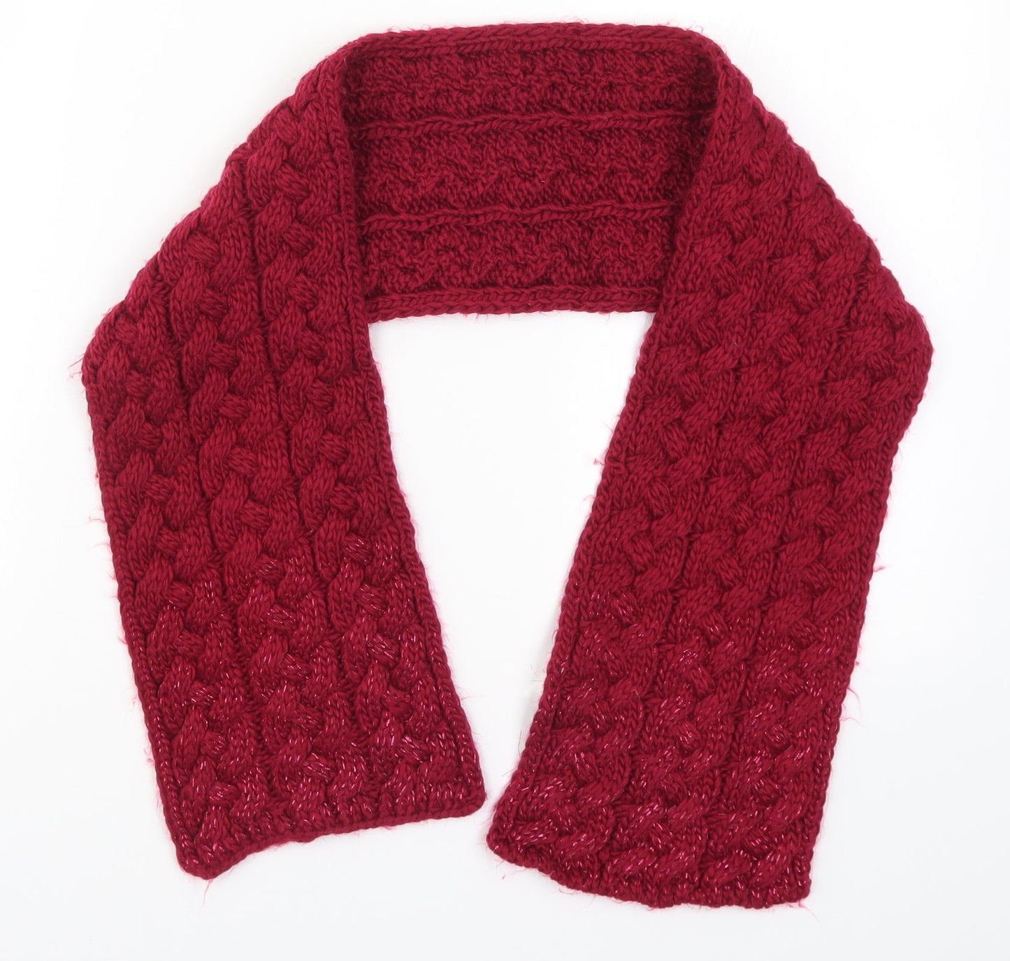 Primark Womens Pink Knit Scarf