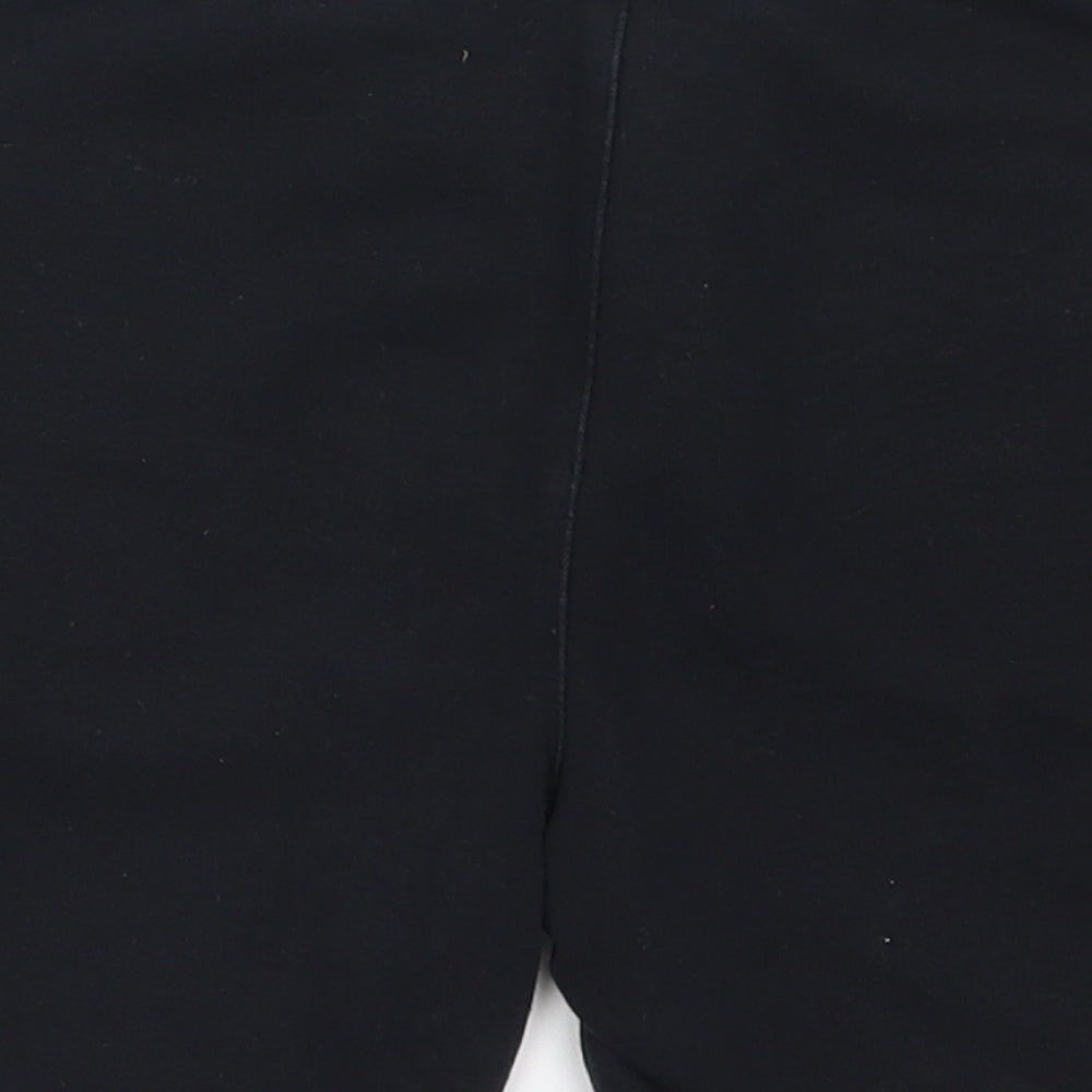 Preworn Boys Black Sweat Shorts Size 4-5 Years