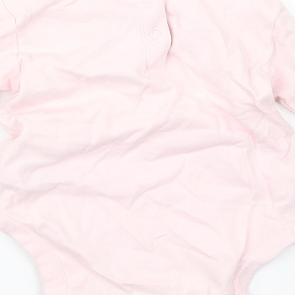 NEXT Girls Pink Babygrow One-Piece Size 3-6 Months
