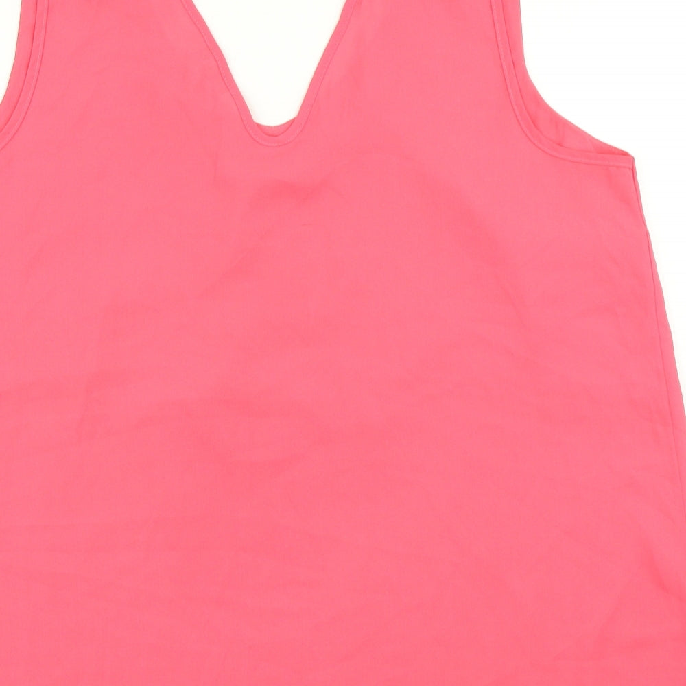 Peacocks Womens Pink Basic Blouse Size 16