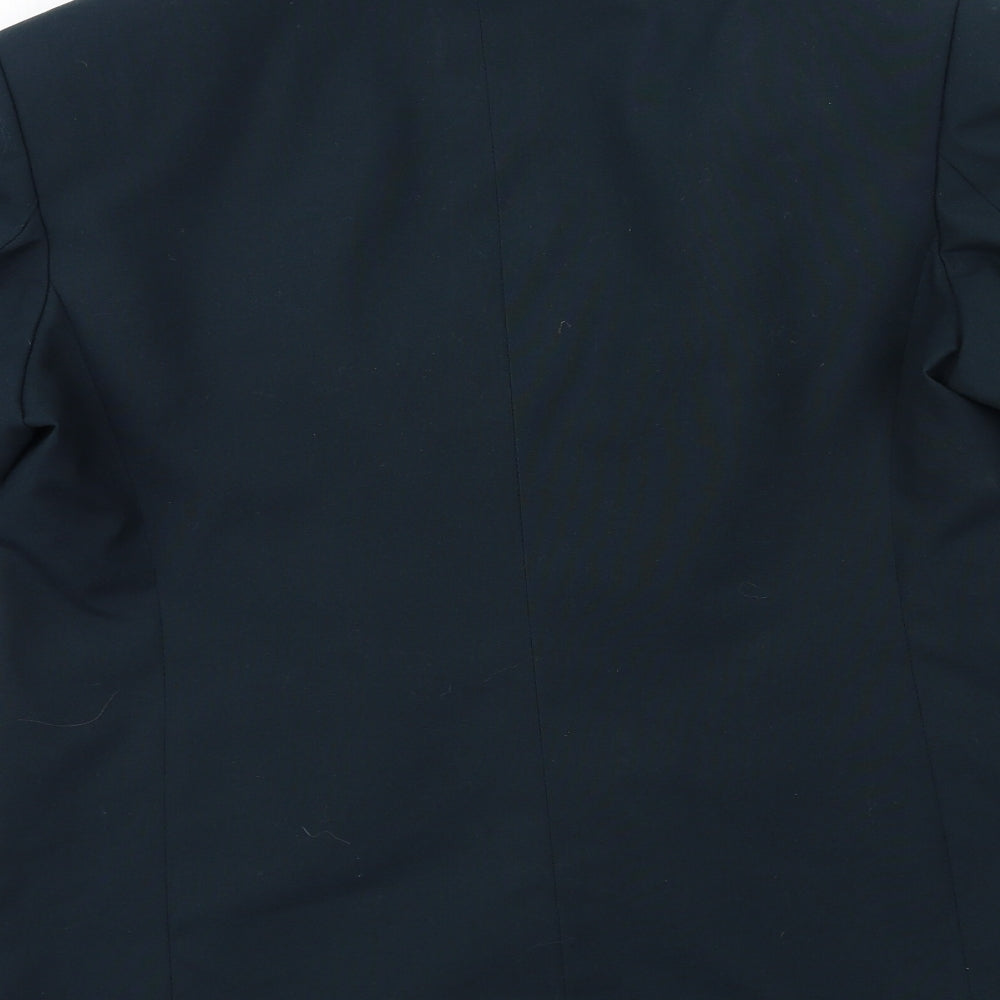 Preworn Mens Blue Jacket Suit Jacket Size 38