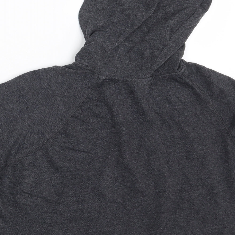 H&M Womens Grey Pullover Hoodie Size M