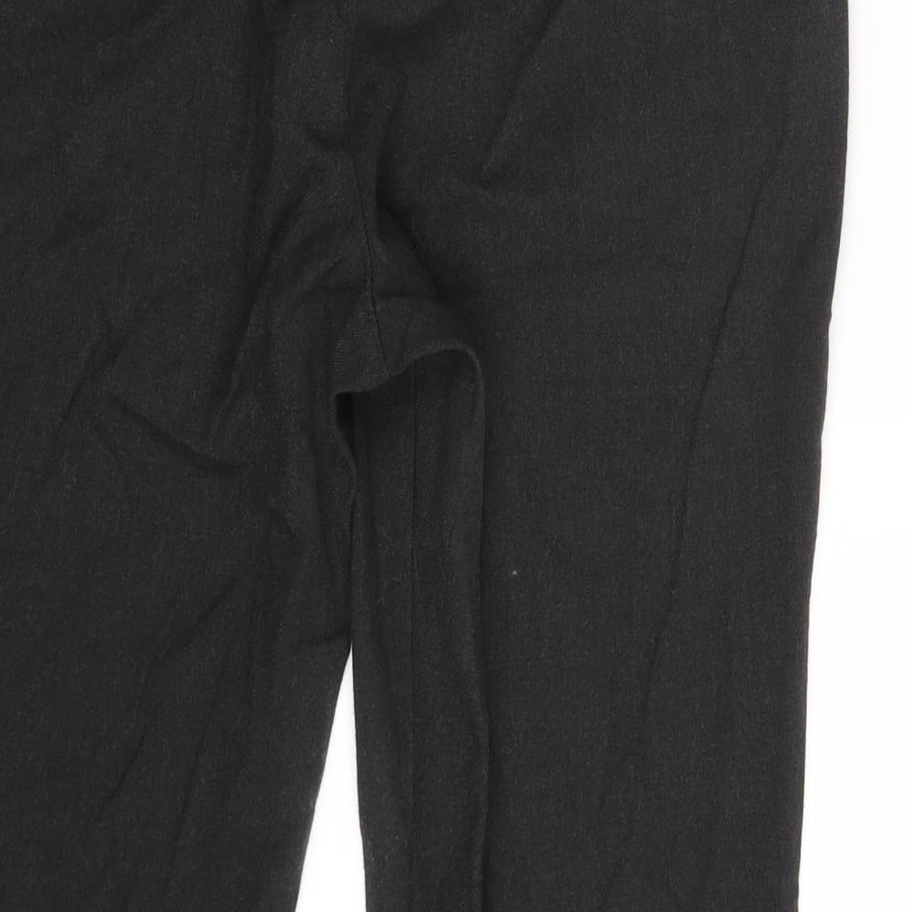 Marks & Spencer Womens Black Trousers Size 12 L27 in