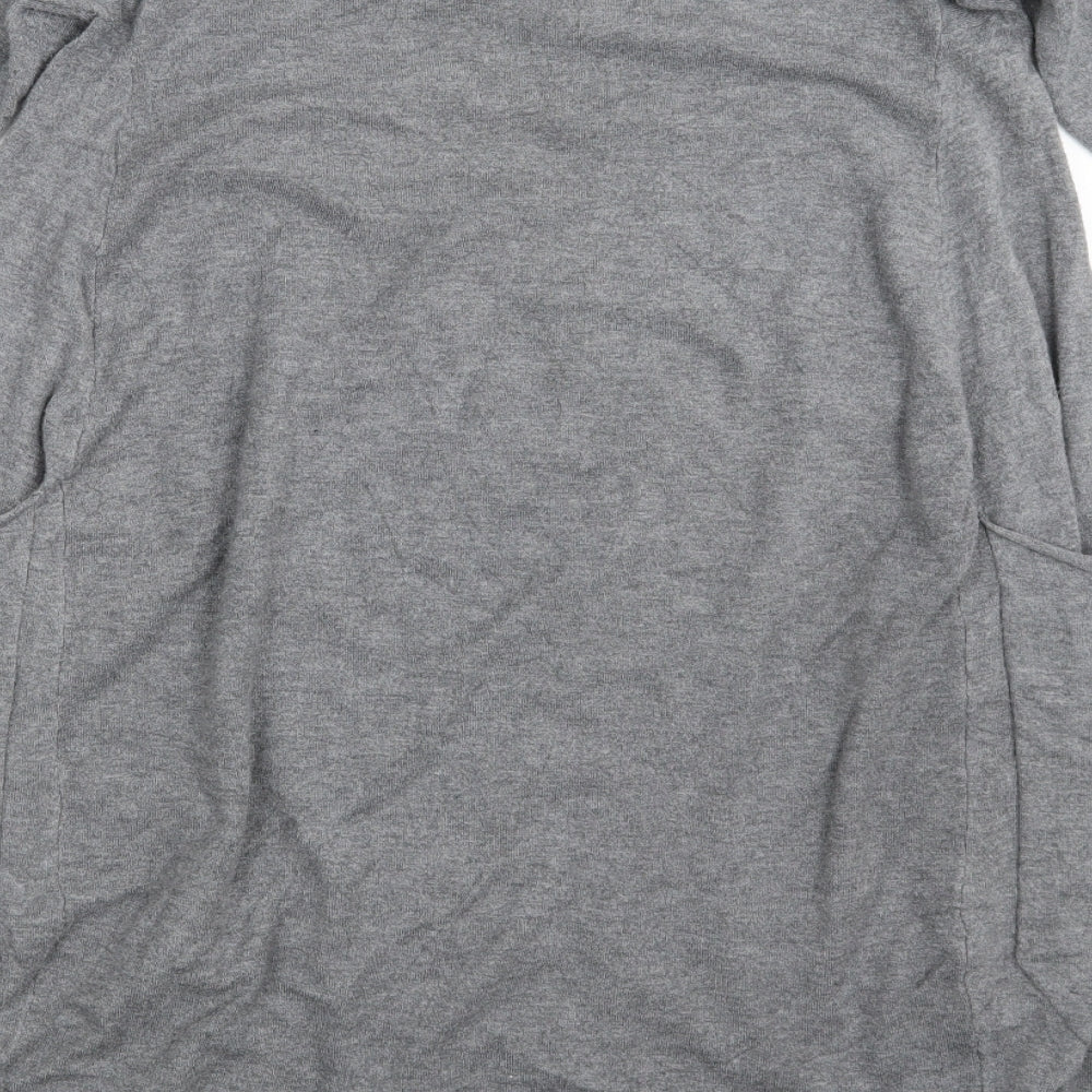 Finary Womens Grey Pullover Jumper Size M