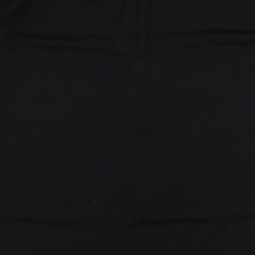 Femme Collection Womens Black Knit Pullover Jumper Size L