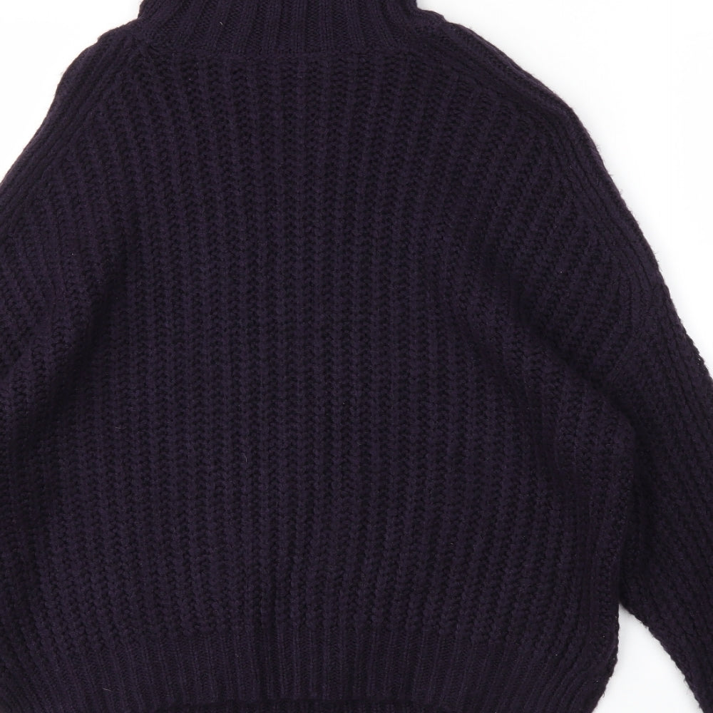 Marks & Spencer Womens Purple Pullover Jumper Size M
