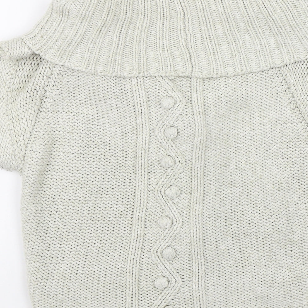 Topshop Womens Beige Cardigan Jumper Size 10