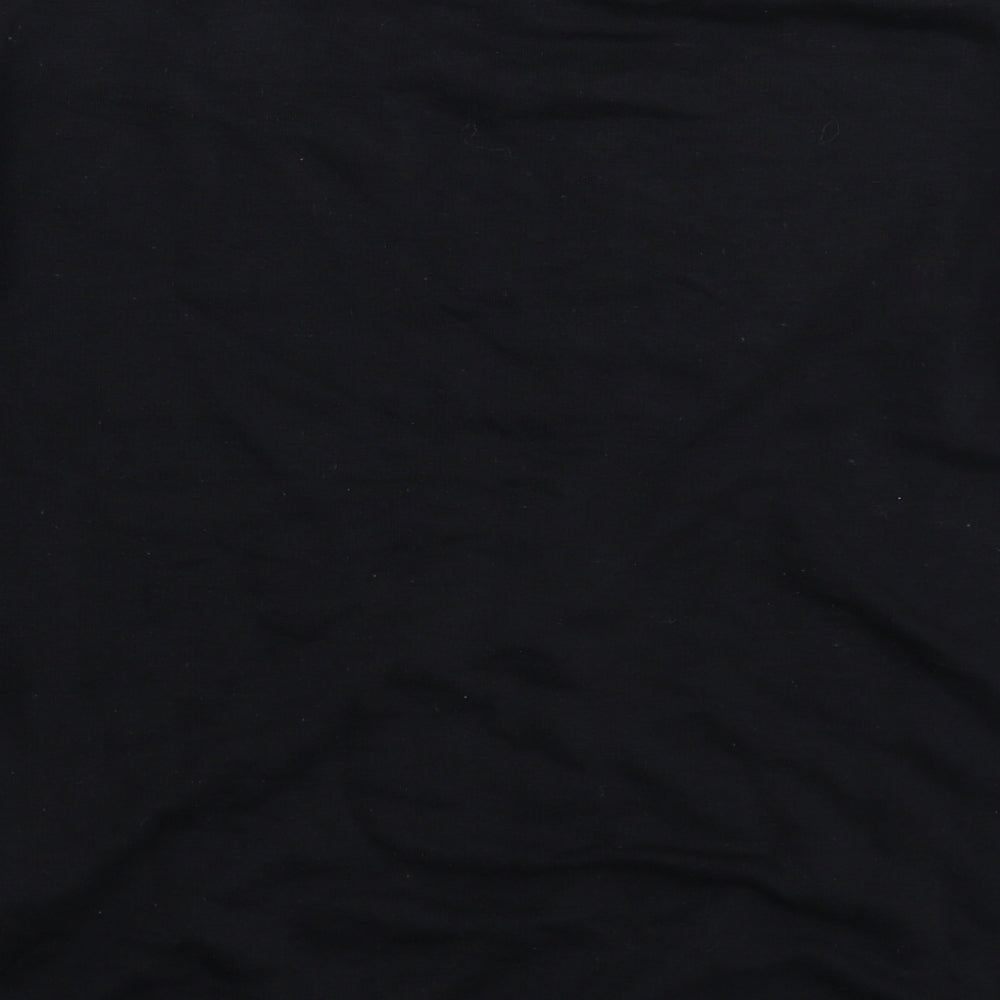 New Look Womens Black Pullover Sweatshirt Size 10