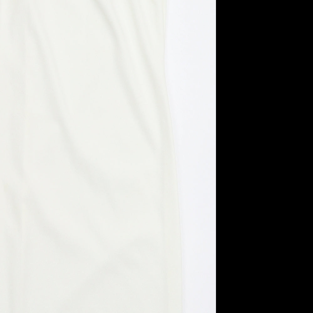Nasty Gal Womens White Bodycon Size 6