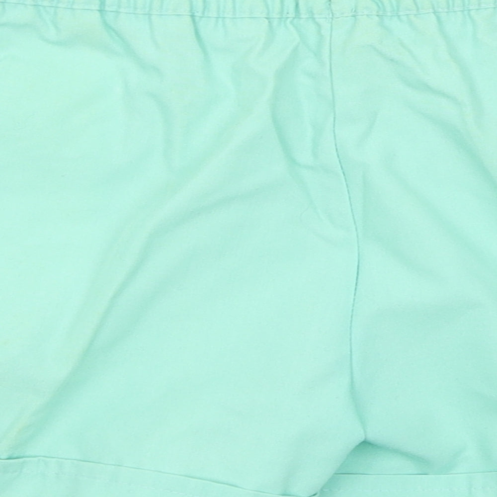 Amiga Womens Blue Chino Shorts Size 10