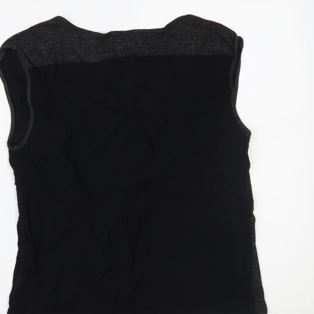 H D Lee 1889 Womens Black Basic Tank Size M
