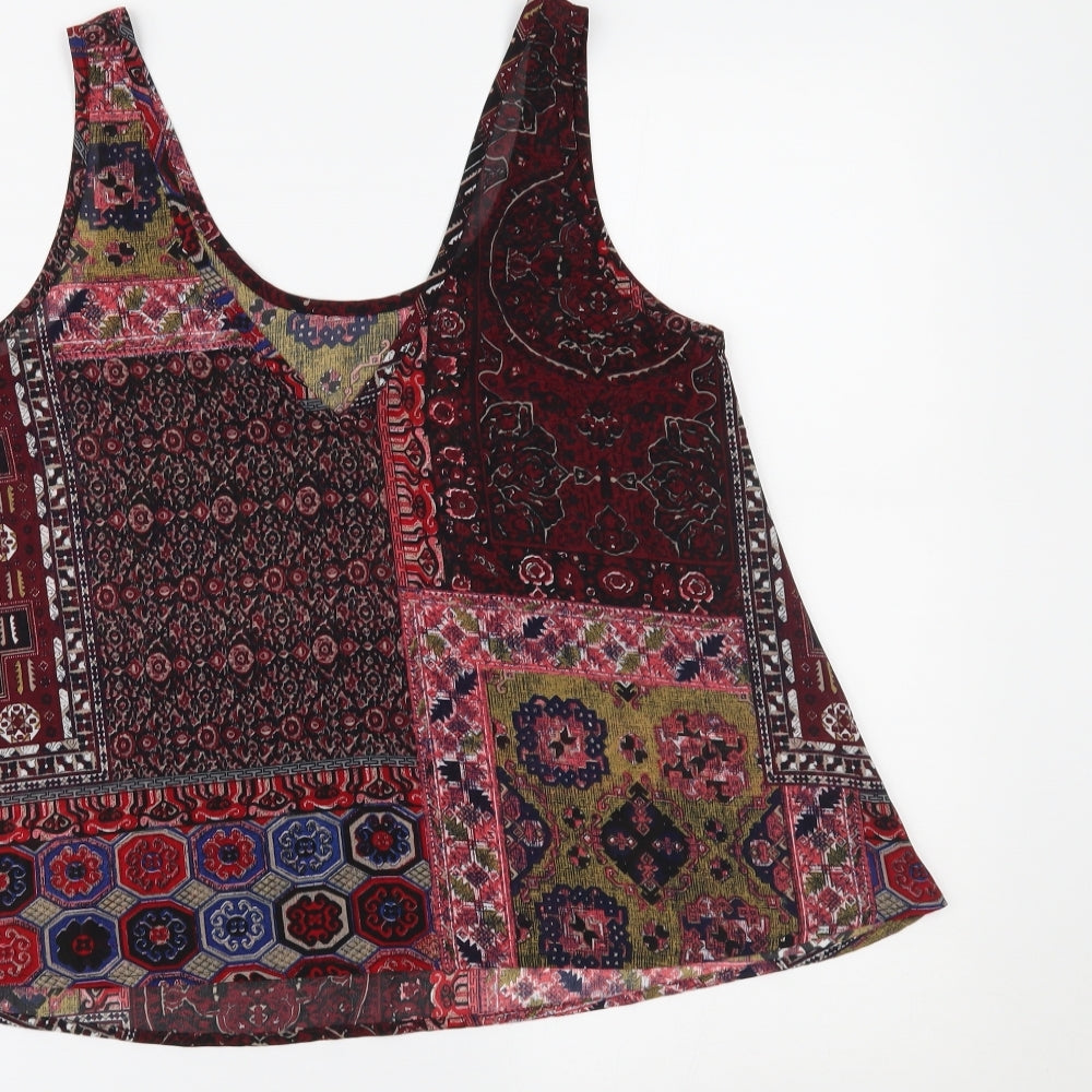 Glamourous Womens Multicoloured Camisole Tank Size XS