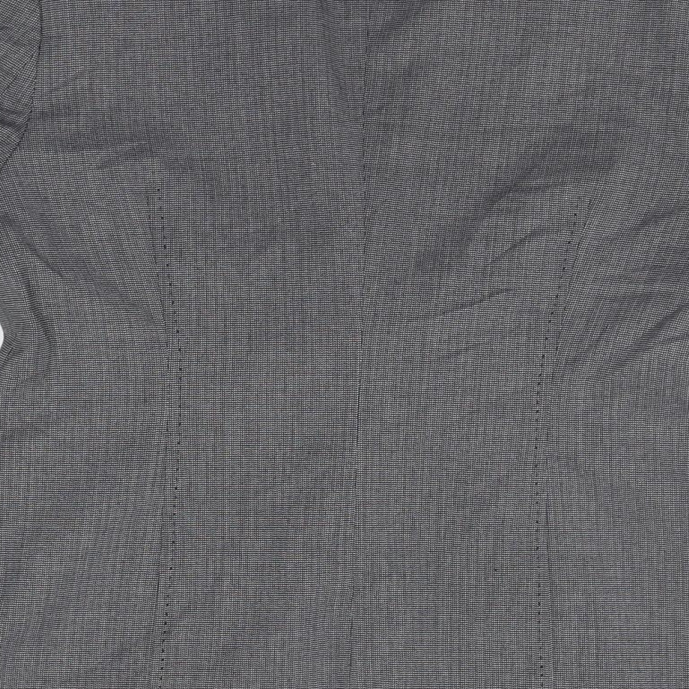 Next Womens Grey Jacket Blazer Size 10