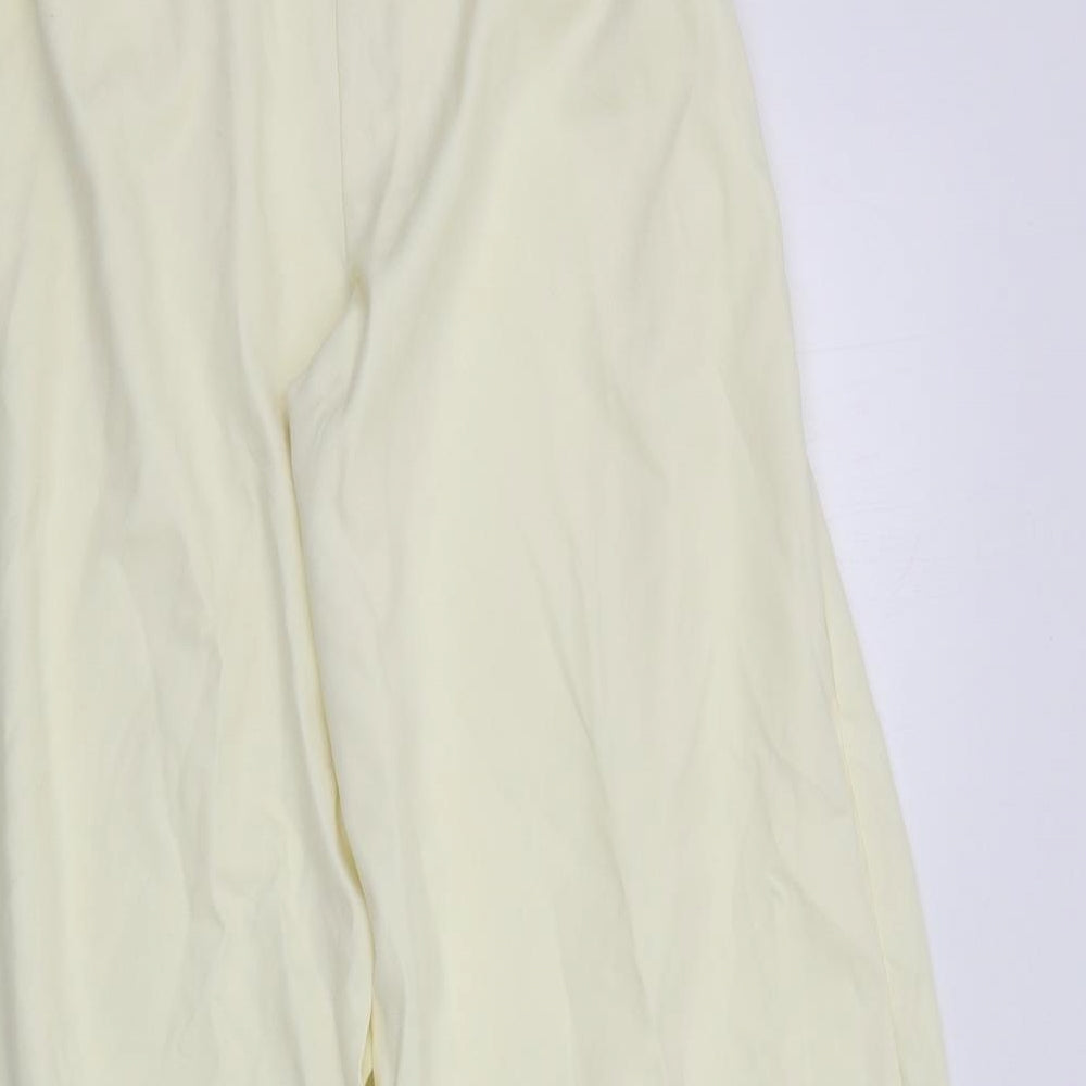Misspap Womens Yellow Trousers Size 10 L33 in