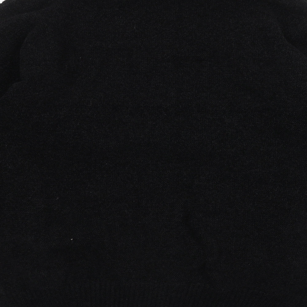 Heritage Womens Black Full Zip Jumper Size 2XL